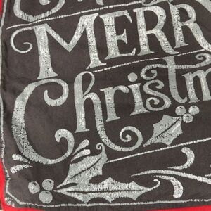 Pottery Barn Red Pillow Cover